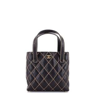 Chanel Surpique Tote Quilted Leather #247416C17B